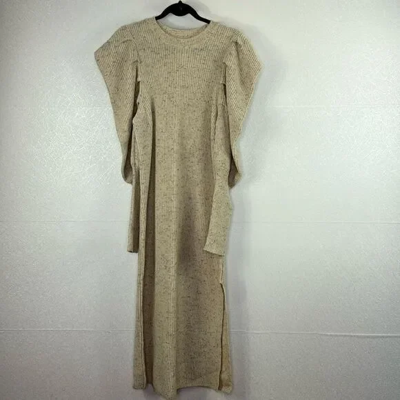 Ted Baker Marniaa Extreme Sleeve Sweater Dress - Picture 2 of 7